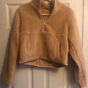 Alo Ashanti Half Zip Sherpa